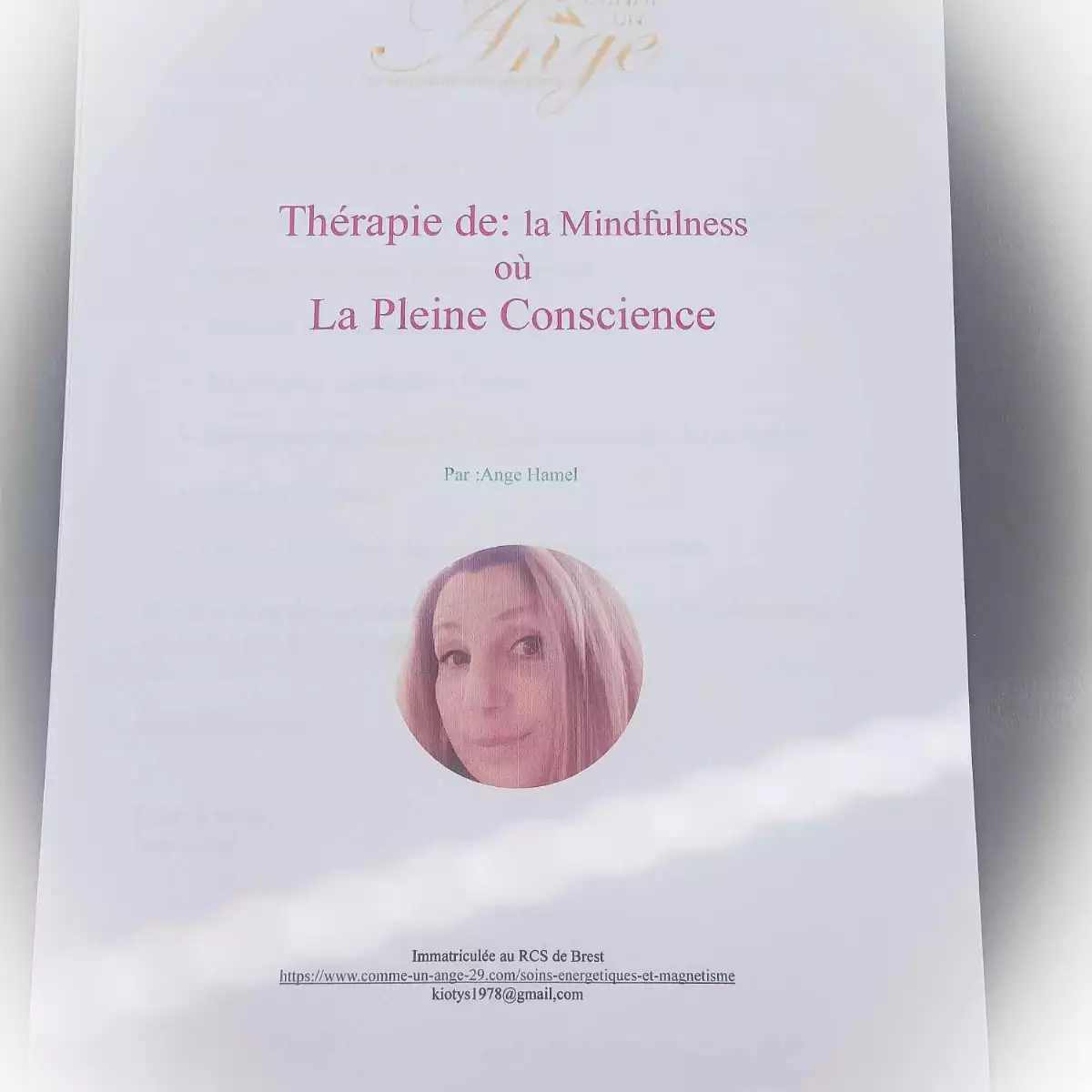 Thérapie mindfulness ou pleine conscience