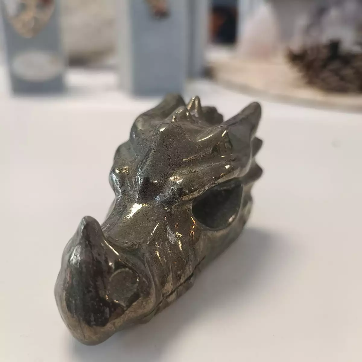 Tête de Dragon Pyrite