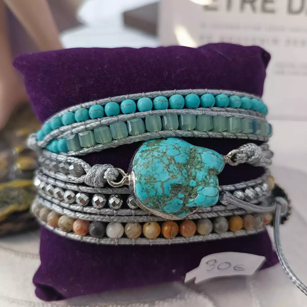 Bracelet Turquoise Africaine