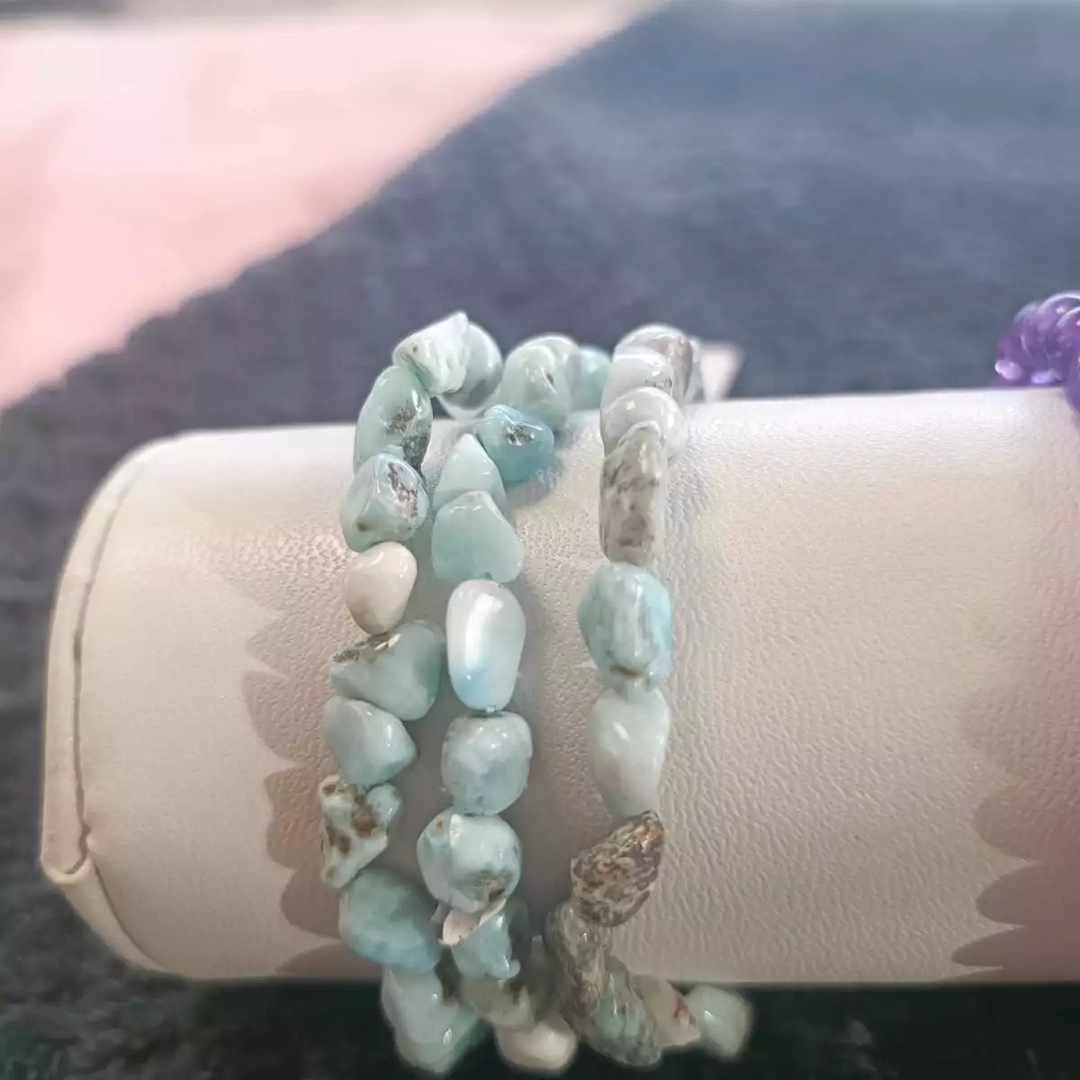 Bracelet Larimar qualité extra